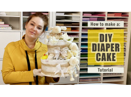 Tutorial de Bolo de Fraldas