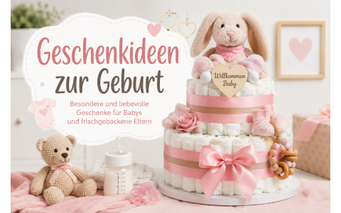 Geschenkideen zur Geburt: schöne & sinnvolle Ideen