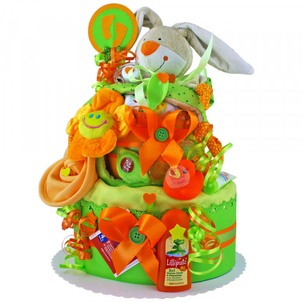 Windeltorte Hase neutral Nr. 1.106 – Ansicht 3