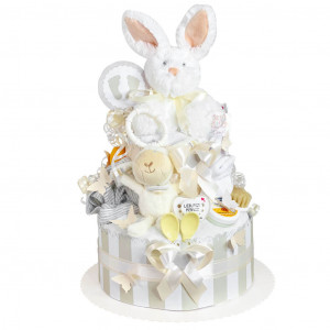 Bunny Diaper Cake Neutral No. 1.114