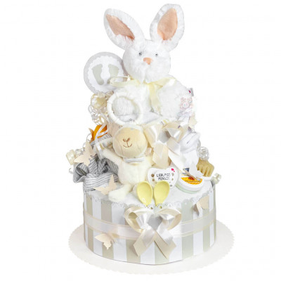 Bunny Diaper Cake Neutral No. 1.114