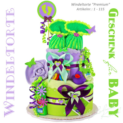 neutrale Windeltorte 1.115