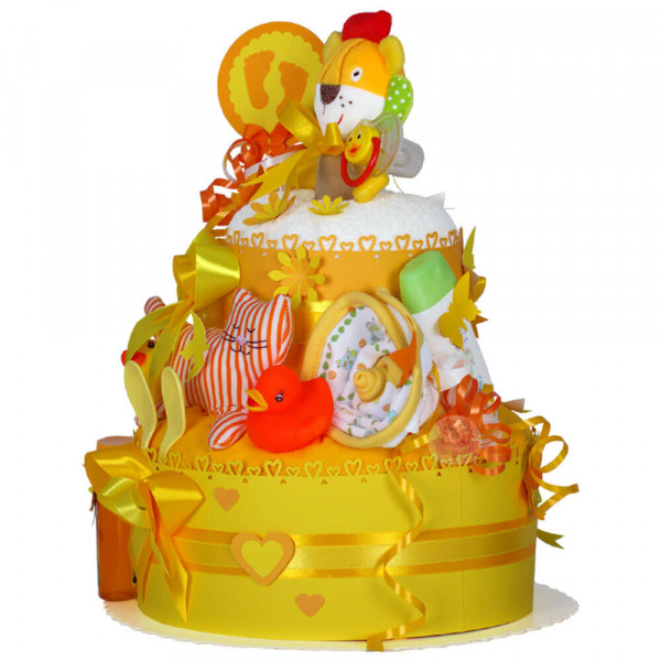 Windeltorte Löwe neutral Nr. 1.117 – Ansicht 4