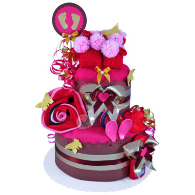 Diaper Cake for Girls No. 1.118