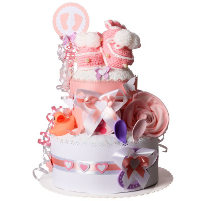Diaper Cake for Girls No. 1.125