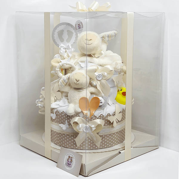 Windeltorte Hase neutral Nr. 1.151 – Ansicht 3