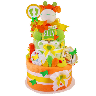Cow Diaper Cake Neutral No. 1.153
