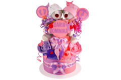 Diaper Cakes for Twins