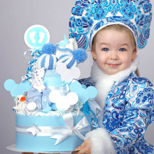 Diaper Cake for Boys No. 1.165