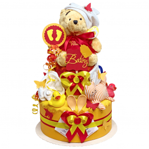 Neutral Winnie the Pooh Diaper Cake, Disney No. 1.175