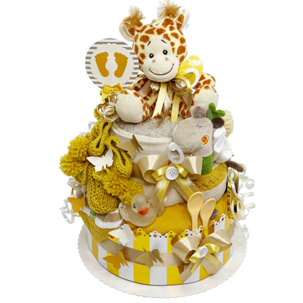 neutrale Windeltorte 1.180 Giraffe – Ansicht 3