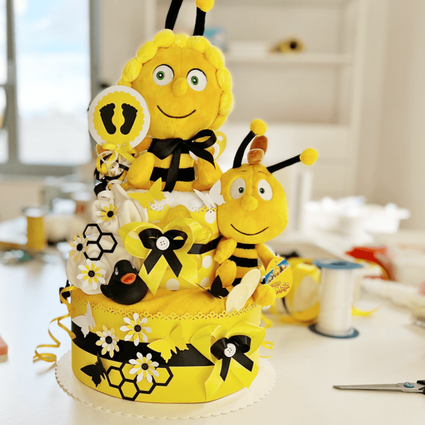 Windeltorte Biene neutral Nr. 1.185 – Ansicht 5