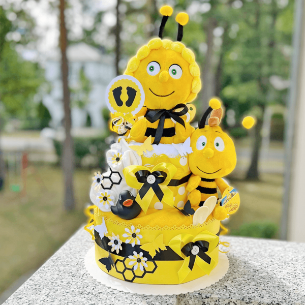Windeltorte Biene neutral Nr. 1.185 – Ansicht 6