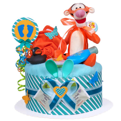 Windeltorte Winnie Puuh für Jungen Nr. 1.217