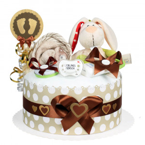 Bunny Diaper Cake Neutral No. 1.219