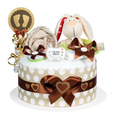 Bunny Diaper Cake Neutral No. 1.219