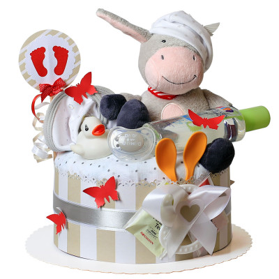 Diaper Cake for Girls No. 1.229