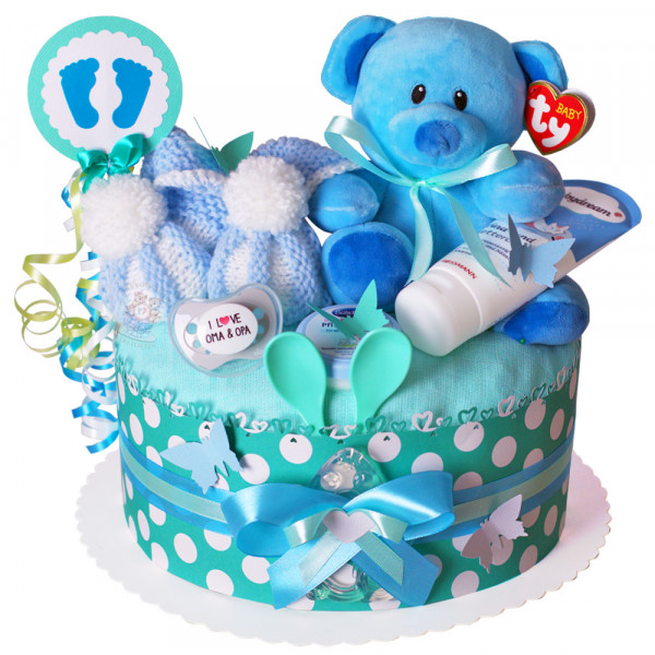 Windeltorte für Jungs 1.243 Teddy Bär – Ansicht 5