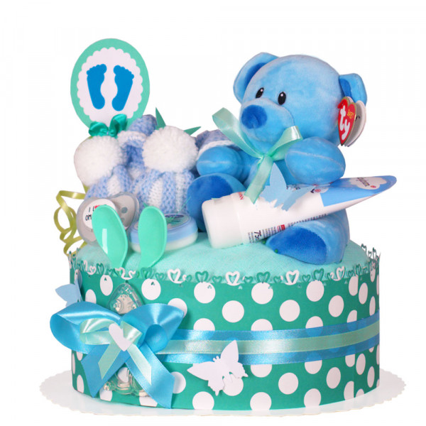 Windeltorte für Jungs 1.243 Teddy Bär – Ansicht 3