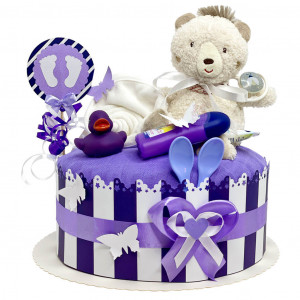 Neutral Diaper Cake No. 1.256 Bear