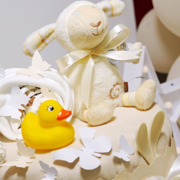 Windeltorte Schaf neutral Nr. 1.258 – Detailansicht 3