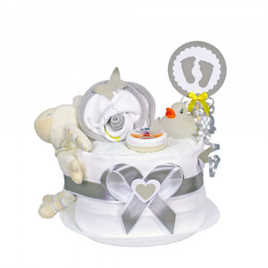 Neutral Diaper Cake No. 1.318