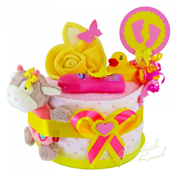 Windeltorte für Mädchen 1.320 – Pferd – Ansicht 4