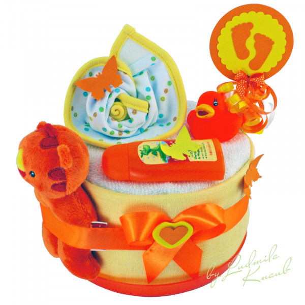 neutrale Windeltorte 1.322 – Teddy – Ansicht 3