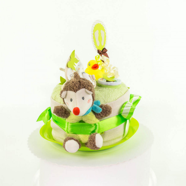 Windeltorte für Jungs 1.326 – Igel – Ansicht 4