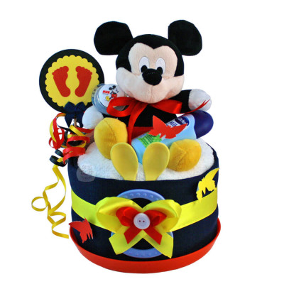 Mickey Mouse Diaper Cake for Boys No. 1.332, Disney
