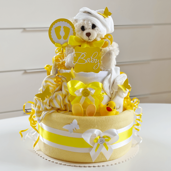 Windeltorte Teddy Bär neutral Nr. 1.412 – Ansicht 4