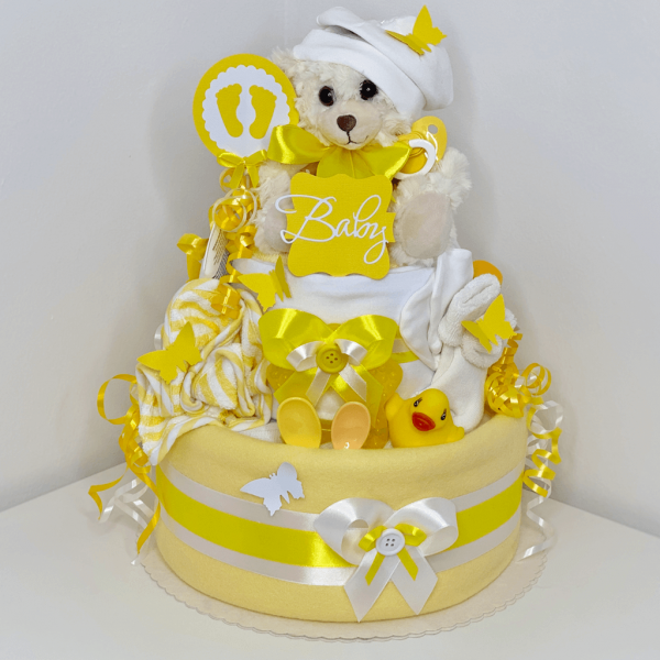 Windeltorte Teddy Bär neutral Nr. 1.412 – Ansicht 7