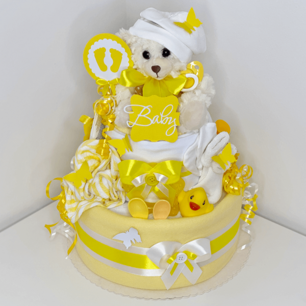 Windeltorte Teddy Bär neutral Nr. 1.412 – Ansicht 10