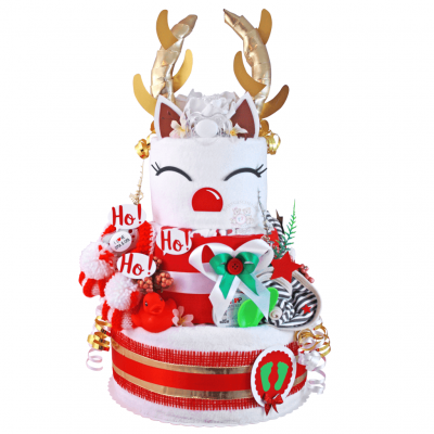 Windeltorte Weihnachten 1.426 Rudolph