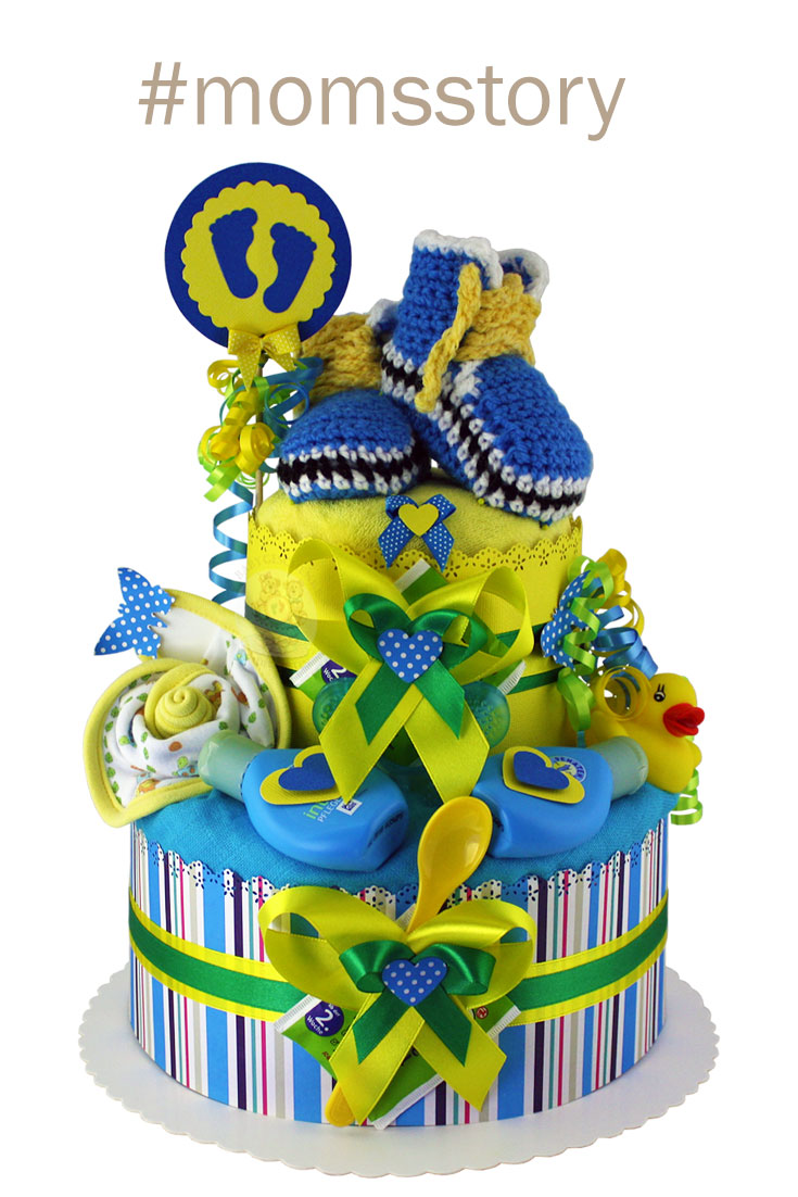 Tarta de pañales Ovejita para niños N.º 1.112
