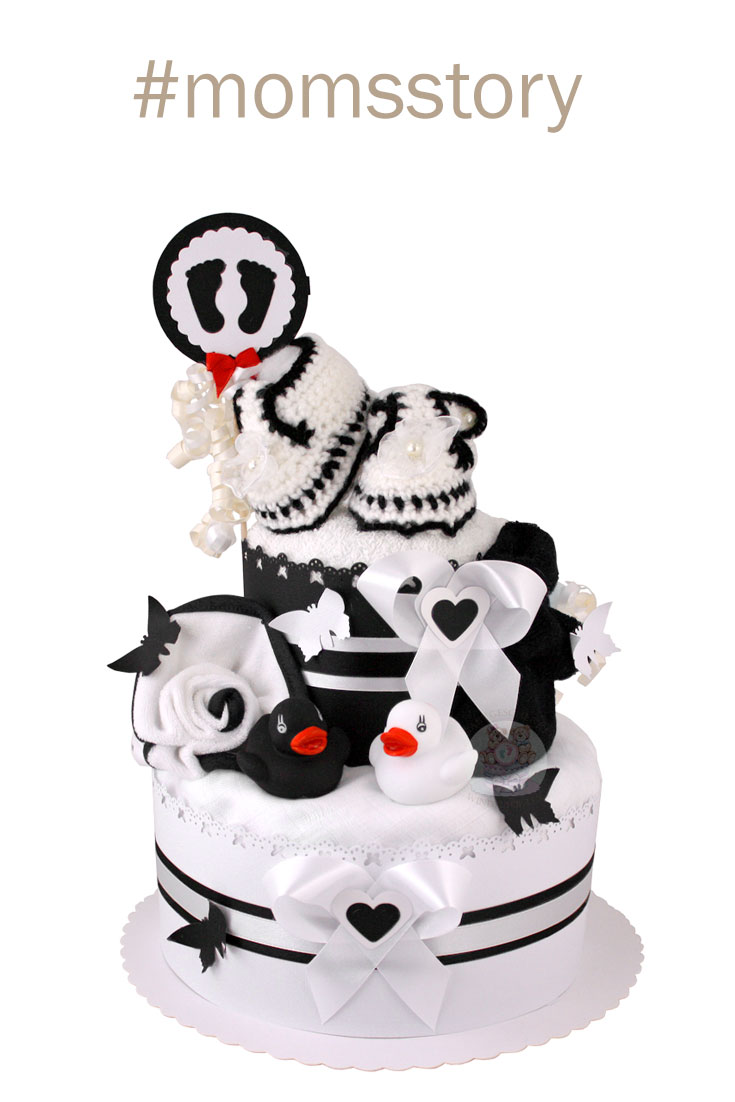Tarta de pañales para niñas N.º 1.120