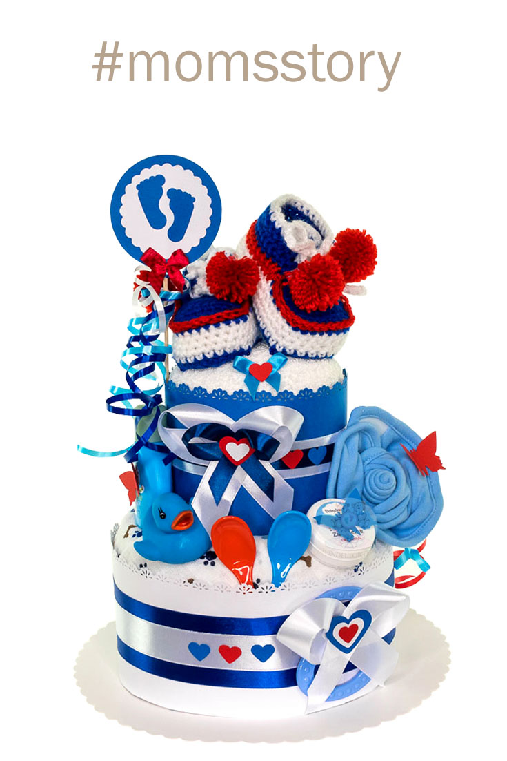 Tarta de pañales para niños N.º 1.121