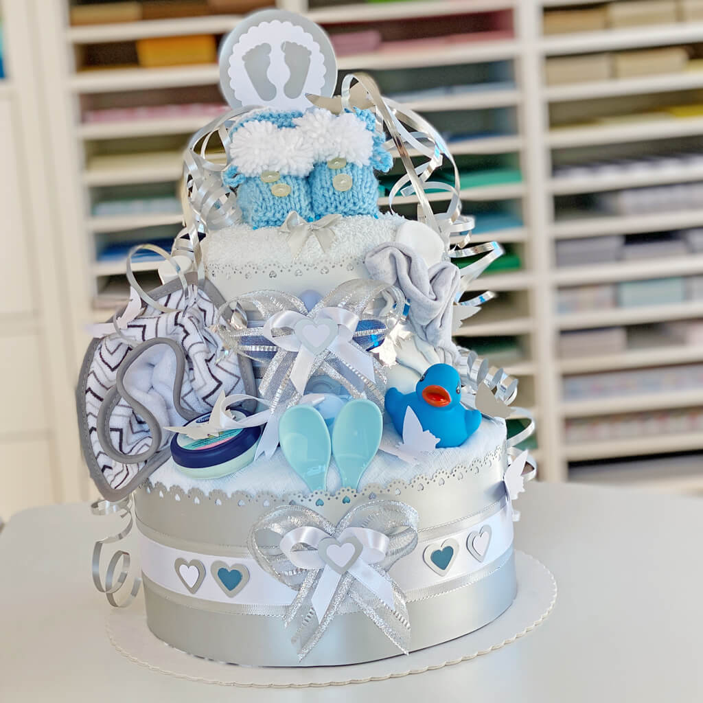 Tarta de pañales para niños N.º 1.127