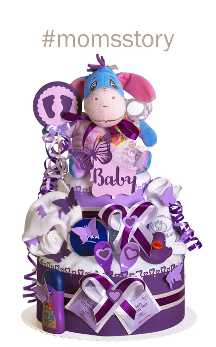 Tarta de pañales Winnie the Pooh neutro N.º 1.135