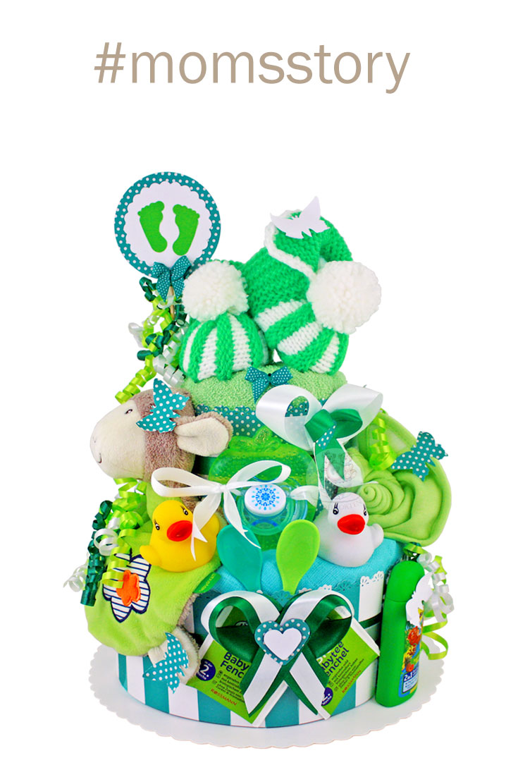 Tarta de pañales unisex N.º 1.148