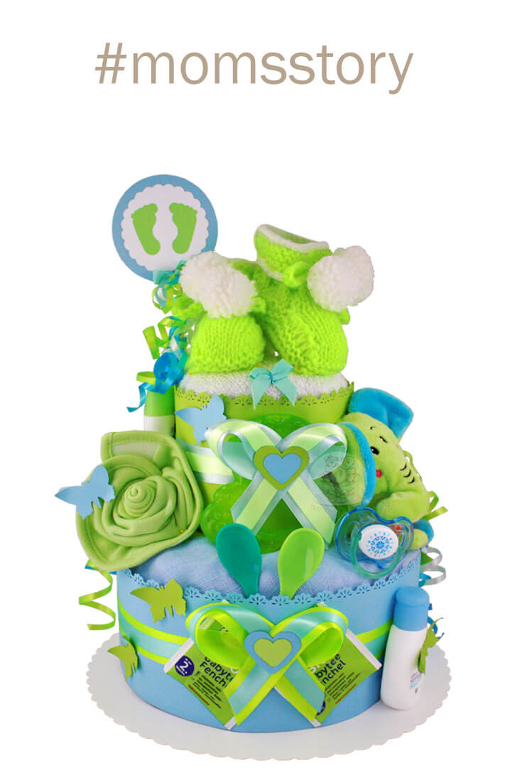 Tarta de pañales para niños N.º 1.156