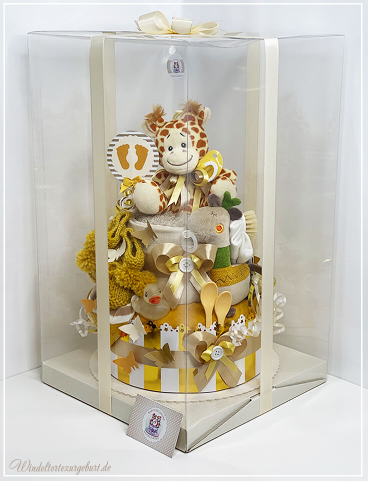 Tarta de pañales unisex 1.180 Jirafa