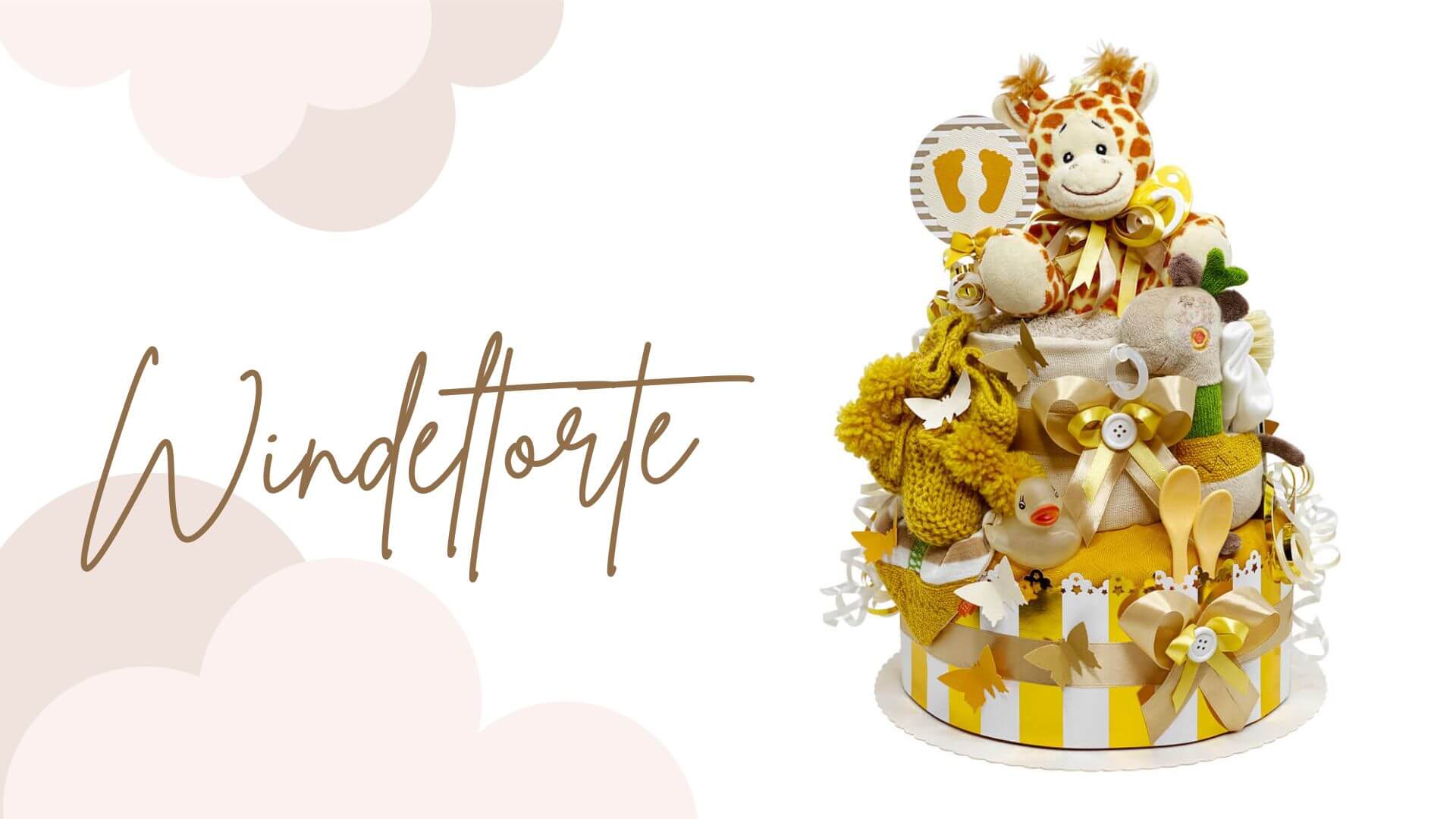 Tarta de pañales unisex 1.180 Jirafa