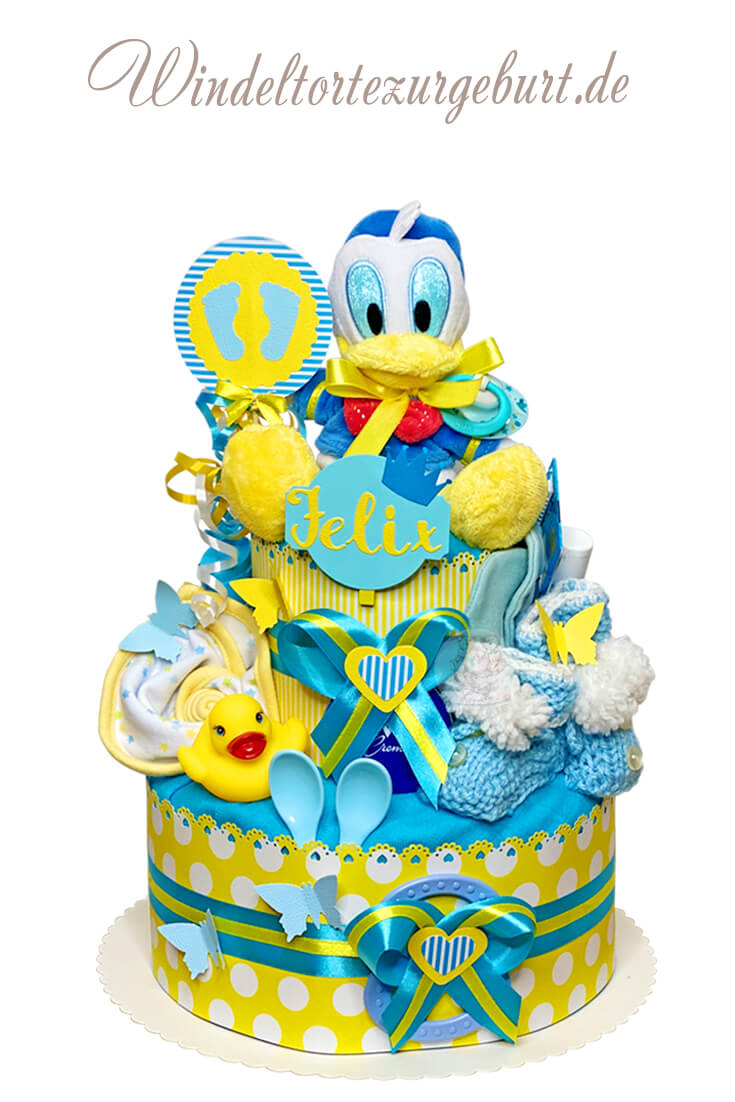Tarta de pañales para niños N.º 1.184
