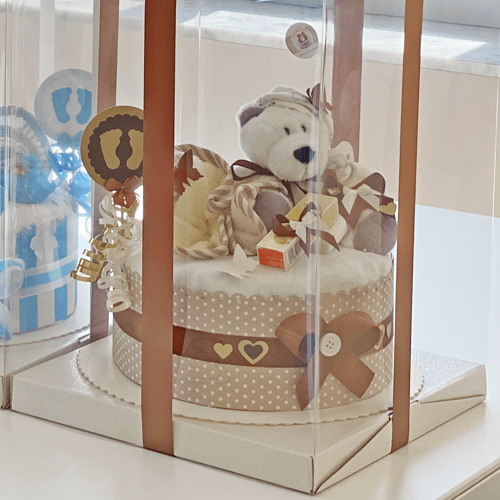 Windeltorte Teddy Bär neutral Nr. 1.202 (2)