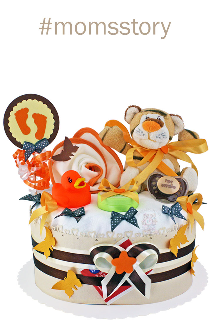 Tarta de pañales Winnie the Pooh unisex N.º 1.206