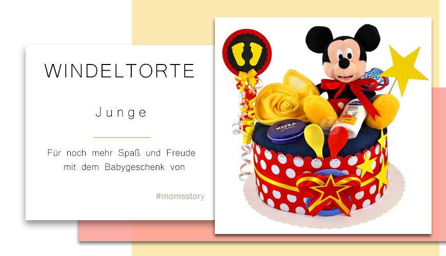 Tarta de pañales para niños 1.225 Mickey Mouse, Disney