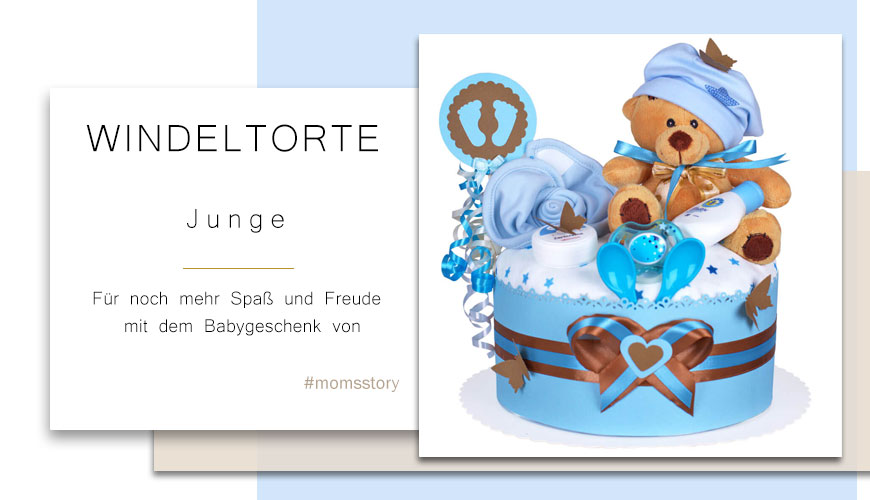 Tarta de pañales Osito Teddy para niños N.º 1.231