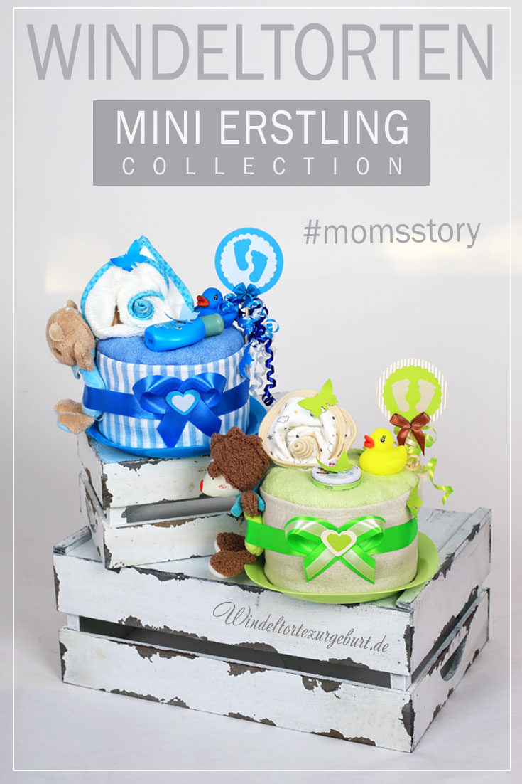 Windeltorte - Mini Erstling Junge Kollektion